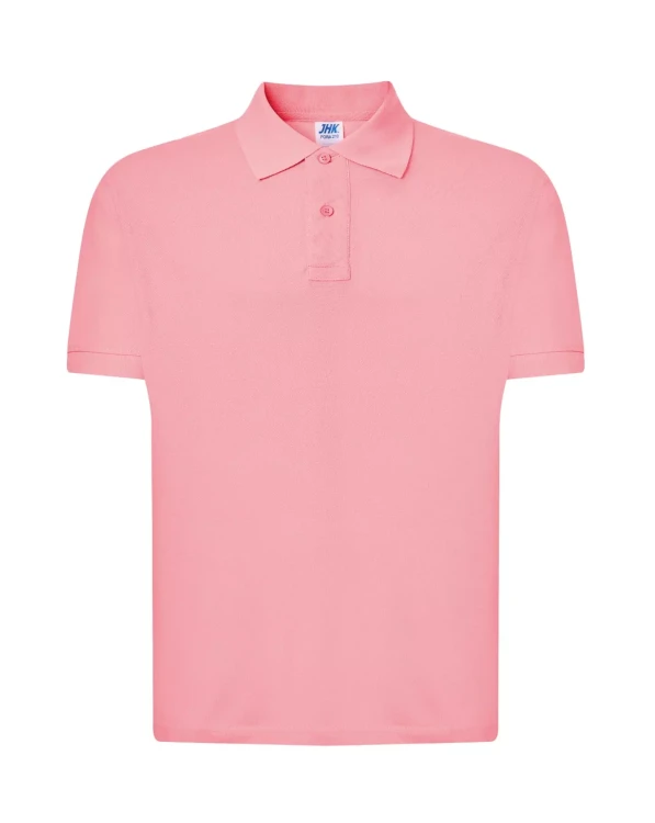 Polo męskie. PORA 210 PINK CIEMNY (2).webp