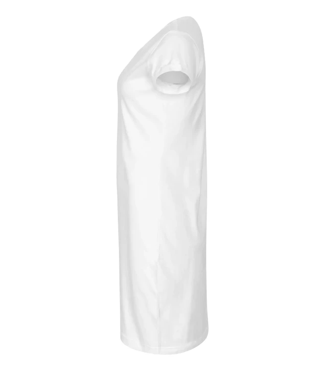 Koszulkasukienka damska 180g Freedom178 z logo własnym nadrukiem na sercu i plecach odzież reklamowa WSZYSTKIE KOLORY 00 - biały (1).webp