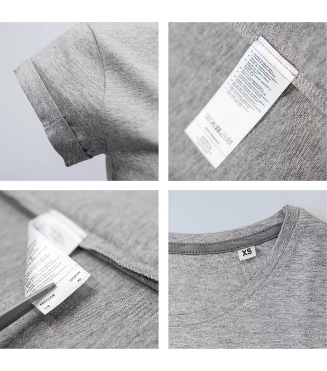 Koszulkasukienka damska 180g Freedom178 z logo własnym nadrukiem na sercu odzież reklamowa WSZYSTKIE KOLORY  (56).webp