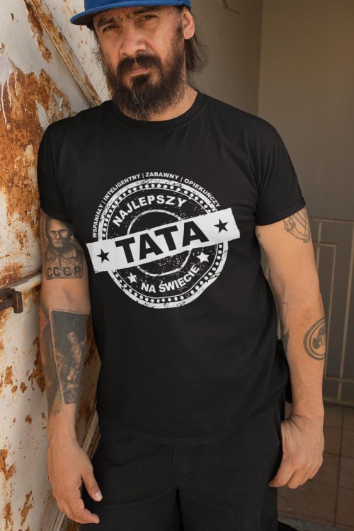 6 Koszulka dla taty certyfikat najlepszy tata na świecie.jpg