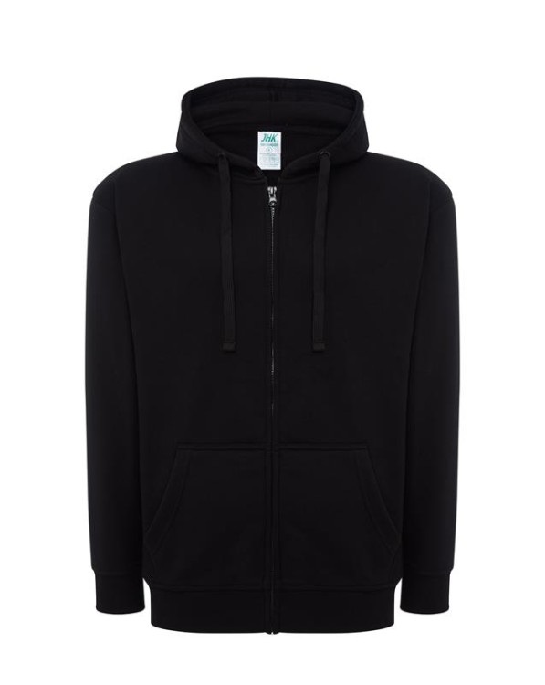 Bluza dresowa black męska z haftem nadrukiem logo firmy 290g SWUA HOOD SWEATSHIRT kolor BK bluza dresowajhktshirt_swuahood_bk_side (2).jpg