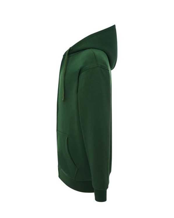 Bluza dresowa bottle green męska z haftem nadrukiem logo firmy 290g SWUA HOOD SWEATSHIRT kolor BG bluza dresowajhktshirt_swuahood_bg_side (1).jpg