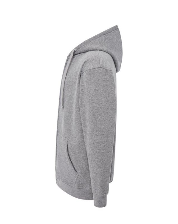 Bluza dresowa grey melange męska z haftem nadrukiem logo firmy 290g SWUA HOOD SWEATSHIRT kolor GM bluza dresowajhktshirt_swuahood_gm_side (1).jpg