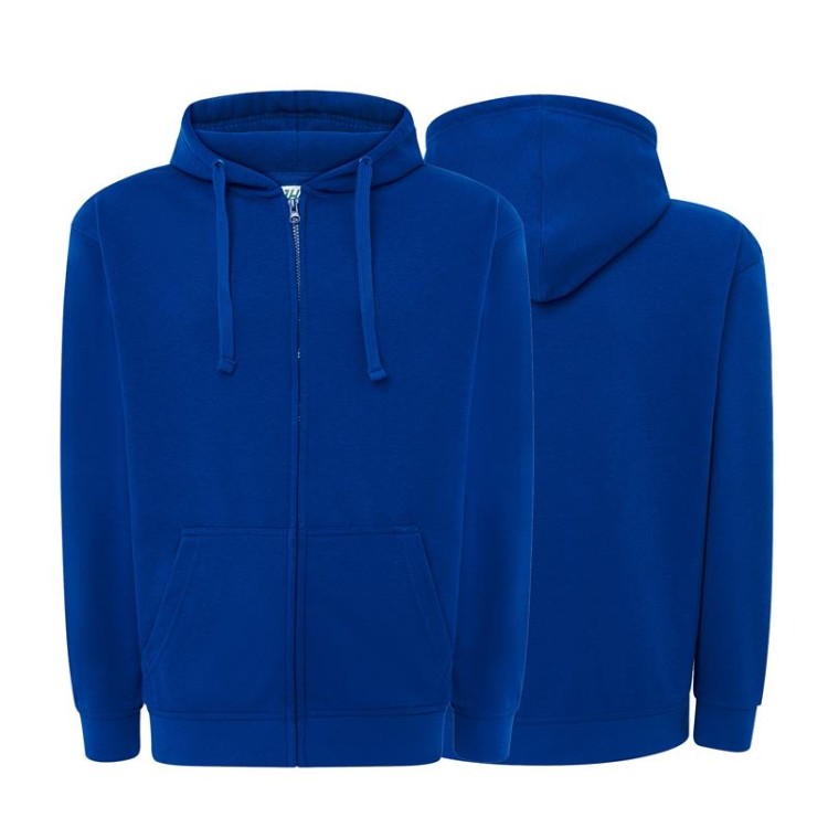 Bluza dresowa royal blue męska z haftem nadrukiem logo firmy 290g SWUA HOOD SWEATSHIRT kolor RB bluza dresowa.jpg