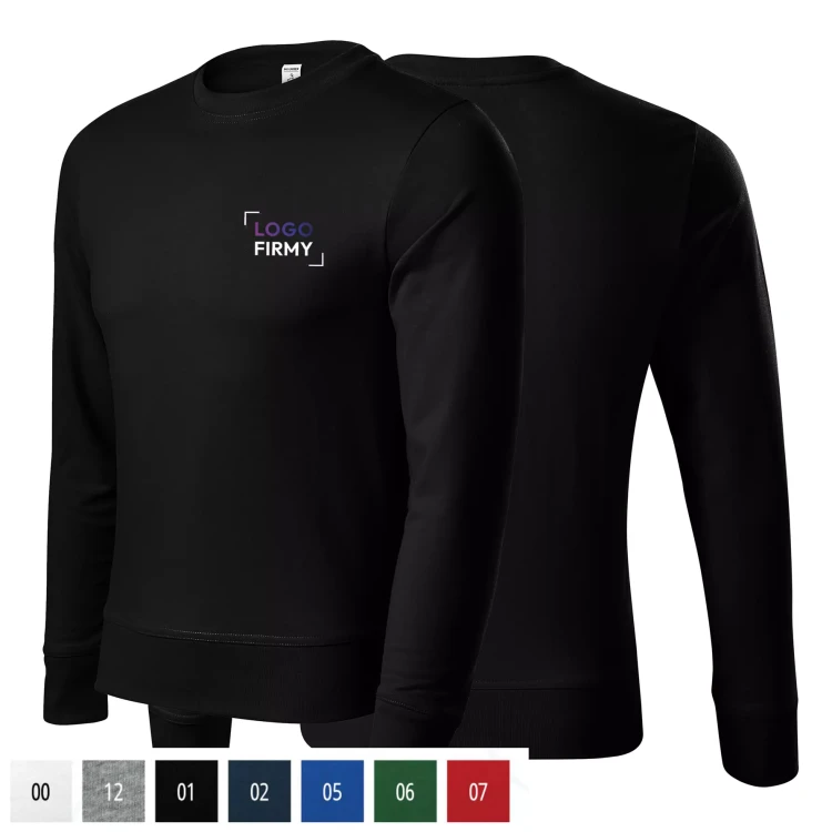 Lekka bluza unisex Zero P41 reklamowa unisex 260g z logo własnym nadrukiem odzież reklamowa WSZYSTKIE KOLORY (14).webp