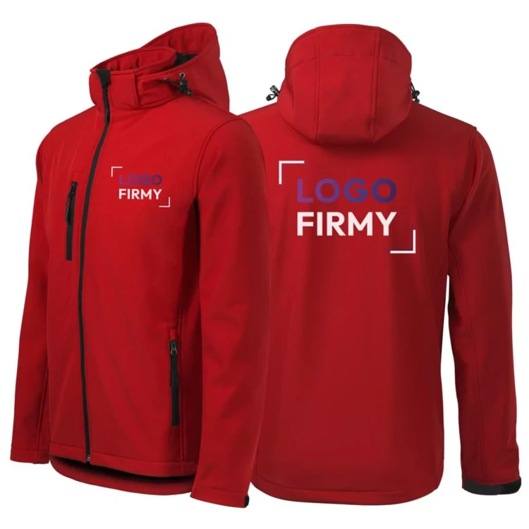Kurtka czarna softshell Malfini męska z logo na sercu i plecach z nadrukiem logo firmy 300g 522 WSZYSTKIE KOLORY (17).webp