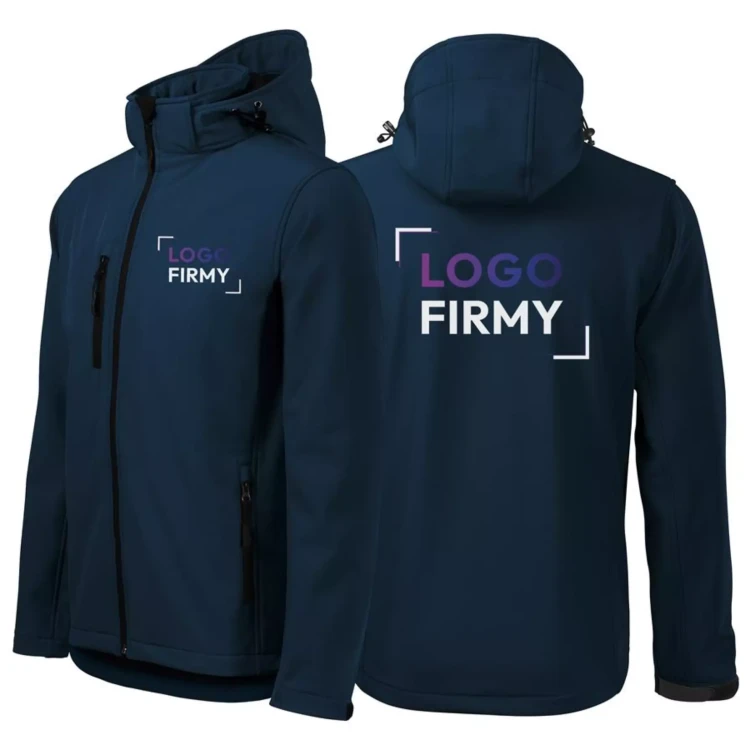 Kurtka czarna softshell Malfini męska z logo na sercu i plecach z nadrukiem logo firmy 300g 522 WSZYSTKIE KOLORY (19).webp