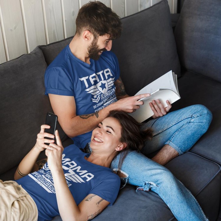 2  Zestaw koszulek dla Mamy i Taty Jednostka do zadań specjalnych oddział superbohaterów ((Copy).jpg