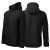 Kurtka czarna softshell Malfini męska z logo na sercu i plecach z nadrukiem logo firmy 300g 522 WSZYSTKIE KOLORY (27).webp