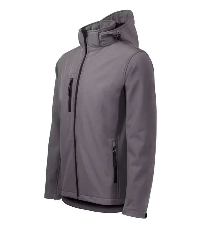 Kurtka czarna softshell Malfini męska z logo na sercu i plecach z nadrukiem logo firmy 300g 522 WSZYSTKIE KOLORY (45).webp