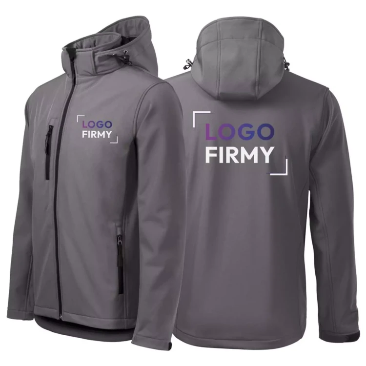 Kurtka czarna softshell Malfini męska z logo na sercu i plecach z nadrukiem logo firmy 300g 522 WSZYSTKIE KOLORY (47).webp