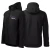 Kurtka czarna softshell Malfini męska z logo na sercu i plecach z nadrukiem logo firmy 300g 522 WSZYSTKIE KOLORY (1).webp