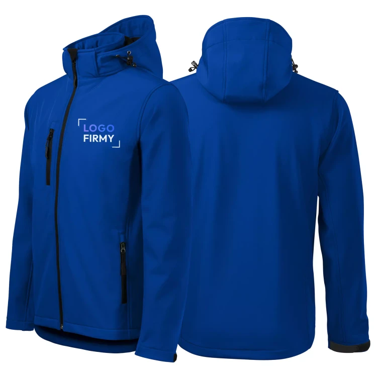 Kurtka czarna softshell Malfini męska z logo na sercu i plecach z nadrukiem logo firmy 300g 522 WSZYSTKIE KOLORY (5).webp