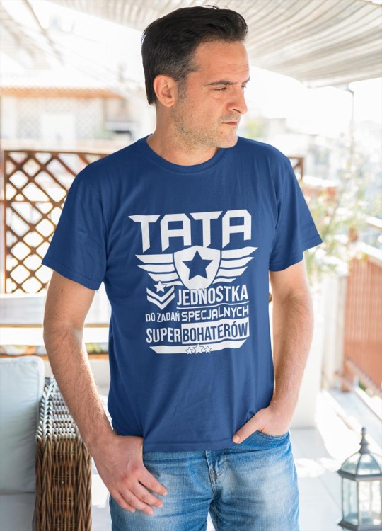 Zestaw koszulek dla Mamy i Taty Jednostka do zadań specjalnych oddział superbohaterów (.jpg
