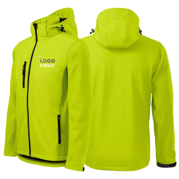 Kurtka czarna softshell Malfini męska z logo na sercu i plecach z nadrukiem logo firmy 300g 522 WSZYSTKIE KOLORY (22).webp