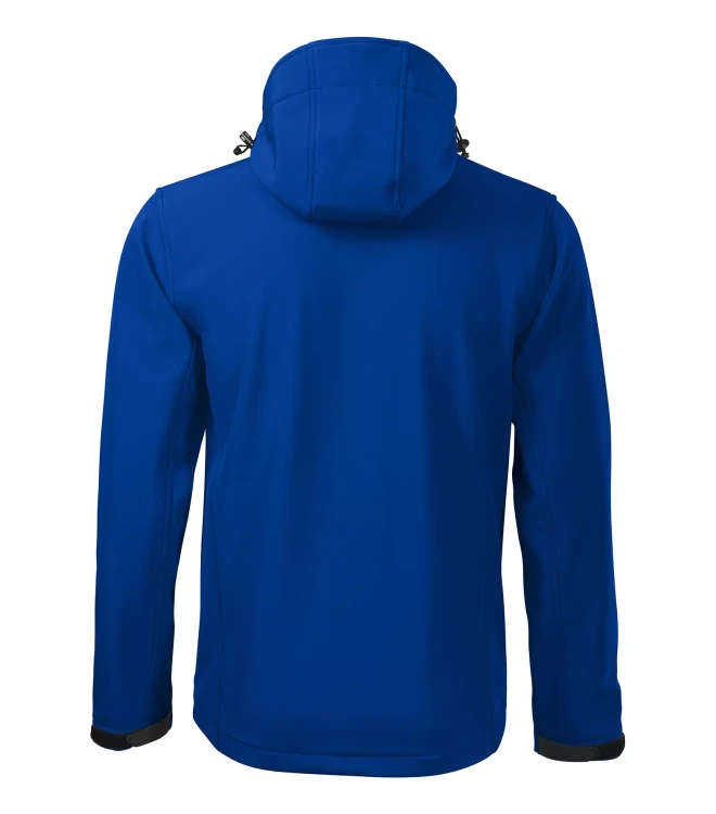 Kurtka czarna softshell Malfini męska z logo na sercu i plecach z nadrukiem logo firmy 300g 522 WSZYSTKIE KOLORY (25).webp