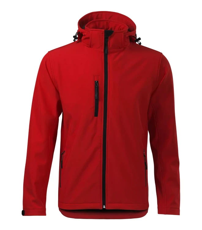Kurtka czarna softshell Malfini męska z logo na sercu i plecach z nadrukiem logo firmy 300g 522 WSZYSTKIE KOLORY (32).webp