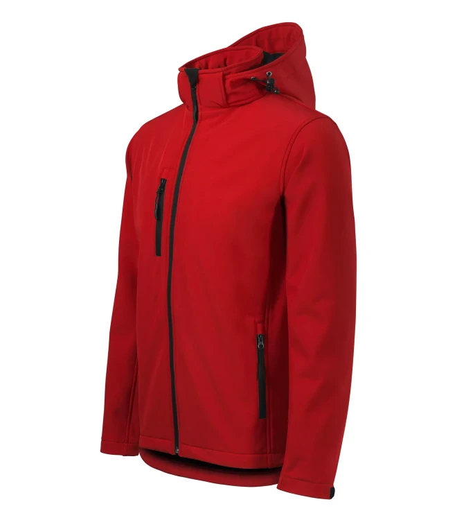 Kurtka czarna softshell Malfini męska z logo na sercu i plecach z nadrukiem logo firmy 300g 522 WSZYSTKIE KOLORY (34).webp