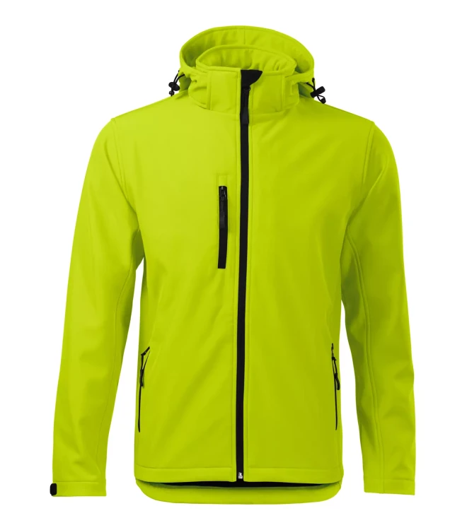 Kurtka czarna softshell Malfini męska z logo na sercu i plecach z nadrukiem logo firmy 300g 522 WSZYSTKIE KOLORY (39).webp