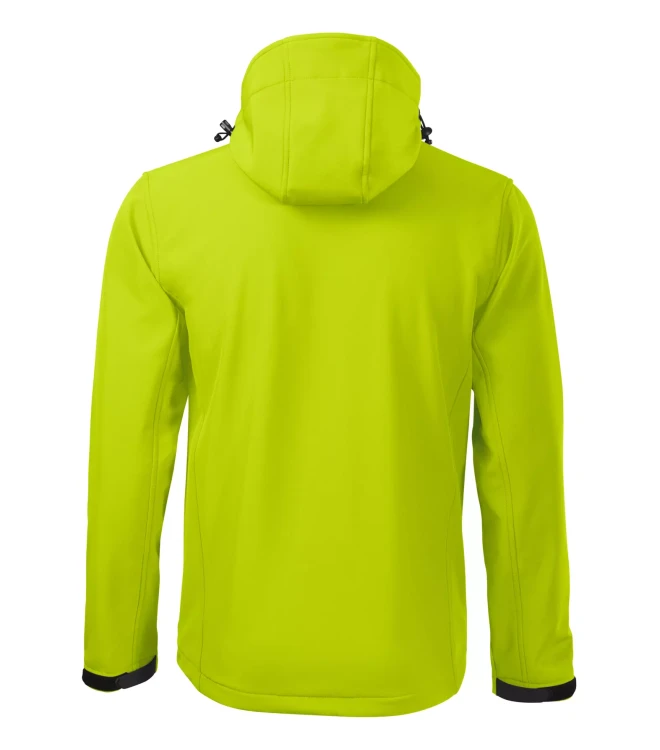 Kurtka czarna softshell Malfini męska z logo na sercu i plecach z nadrukiem logo firmy 300g 522 WSZYSTKIE KOLORY (40).webp