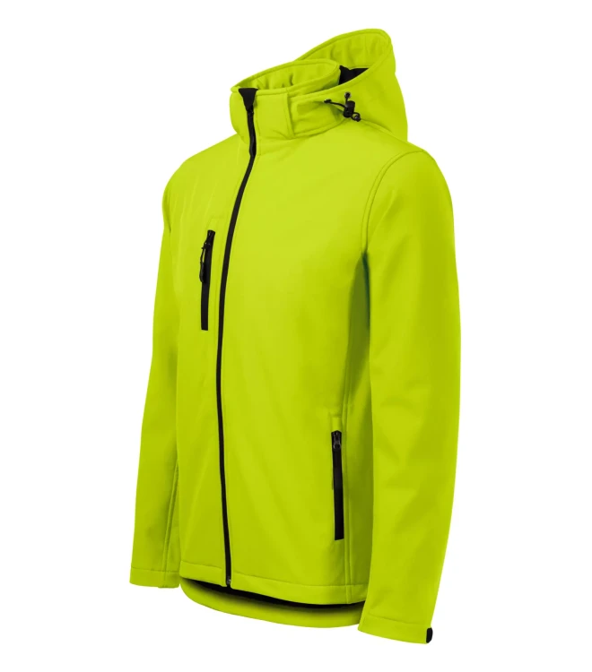 Kurtka czarna softshell Malfini męska z logo na sercu i plecach z nadrukiem logo firmy 300g 522 WSZYSTKIE KOLORY (42).webp