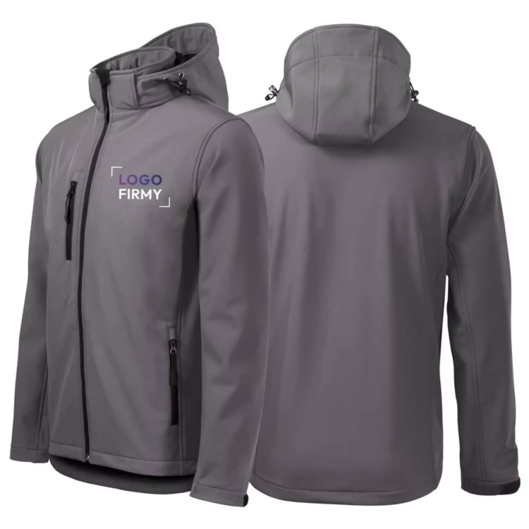 Kurtka czarna softshell Malfini męska z logo na sercu i plecach z nadrukiem logo firmy 300g 522 WSZYSTKIE KOLORY (46).webp