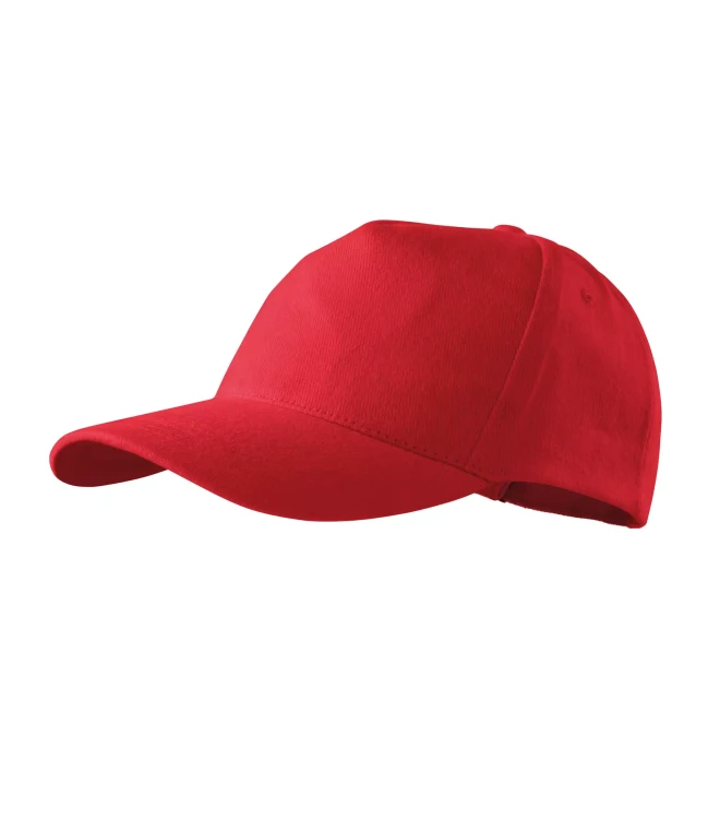 PIĘCIOPANELOWA CZAPKA Z DASZKIEM UNISEX MALFINI 5P 307 340gm² z logo własnym z nadrukiem odzież reklamowa (30).webp