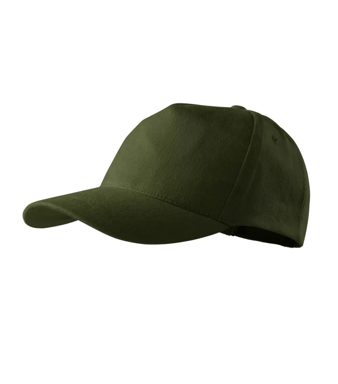 PIĘCIOPANELOWA CZAPKA Z DASZKIEM UNISEX MALFINI 5P 307 340gm² z logo własnym z nadrukiem odzież reklamowa (76).webp