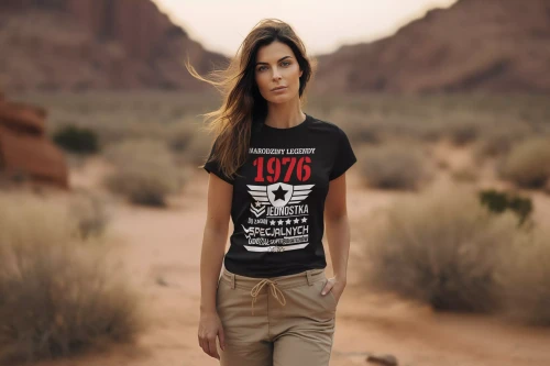 Koszulka damska dla kobiety na 50 pięćdziesiąte urodziny NARODZINY LEGENDY 1976 JEDNOSTKA DO ZADAŃ SPECJALNYCH ODZIAŁ SU (1).webp