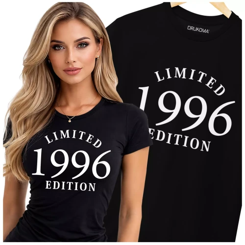 DAMSKA KOSZULKA NA 30 URODZINY LIMITED EDITION 1996 (3).webp