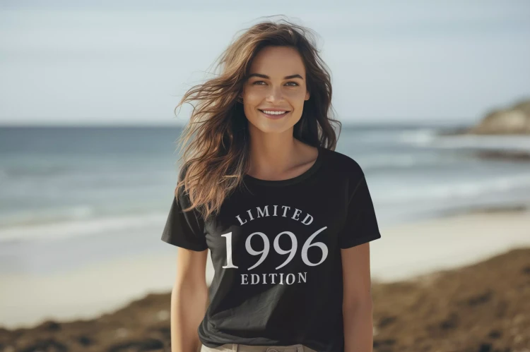 DAMSKA KOSZULKA NA 30 URODZINY LIMITED EDITION 1996 (1).webp