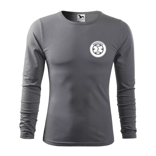 Koszulka męska z długim rękawem Fit-T LS 119 160gm² z nadrukiem MASAŻYSTA na sercu i plecach WSZYSTKIE KOLORY (2).webp