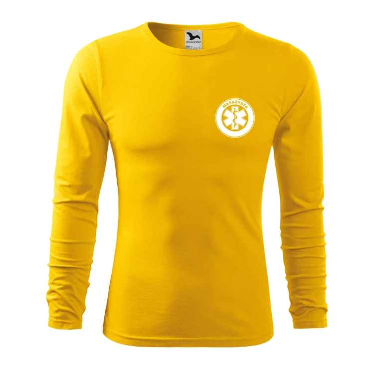 Koszulka męska z długim rękawem Fit-T LS 119 160gm² z nadrukiem MASAŻYSTA na sercu i plecach WSZYSTKIE KOLORY (6).webp