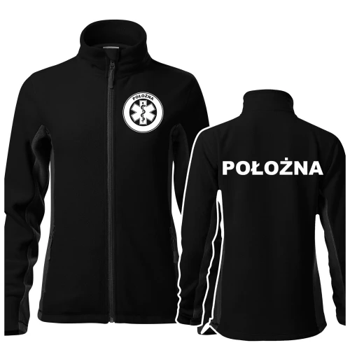 Polar damski z logo na sercu i plecach z nadrukiem POŁOŻNA Frosty 528 220 gm² polar damski WSZYSTKIE KOLORY (3).webp