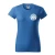 Koszulka damska BASIC 134 medyczna z krótkim rękawem z logo na sercu i plecach z nadrukiem REJESTRATORKA MEDYCZNA logo 160 gm² koszulka krótki ręka (17).webp
