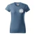 Koszulka damska BASIC 134 medyczna z krótkim rękawem z logo na sercu i plecach z nadrukiem REJESTRATORKA MEDYCZNA logo 160 gm² koszulka krótki ręka (28).webp