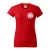 Koszulka damska BASIC 134 medyczna z krótkim rękawem z logo na sercu i plecach z nadrukiem REJESTRATORKA MEDYCZNA logo 160 gm² koszulka krótki ręka (29).webp
