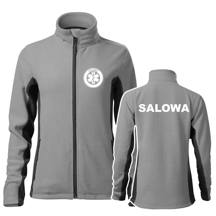 Polar damski z logo na sercu i plecach z haftem SALOWA Frosty 528 220 gm² polar damski WSZYSTKIE KOLORY (1).webp