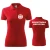Koszulka damska polo z logo na sercu i plecach z nadrukiem SEKRETARKA MEDYCZNA logo firmy 200 gm² Pique Polo 210 koszulka polo WSZYSTKIE KOLORY (1).webp