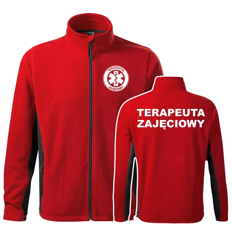 Polar męski z logo na sercu i plecach z haftem TERAPEUTA ZAJĘCIOWY 220 gm² Frosty 527 polar męski WSZYSTKIE KOLORY (6).webp