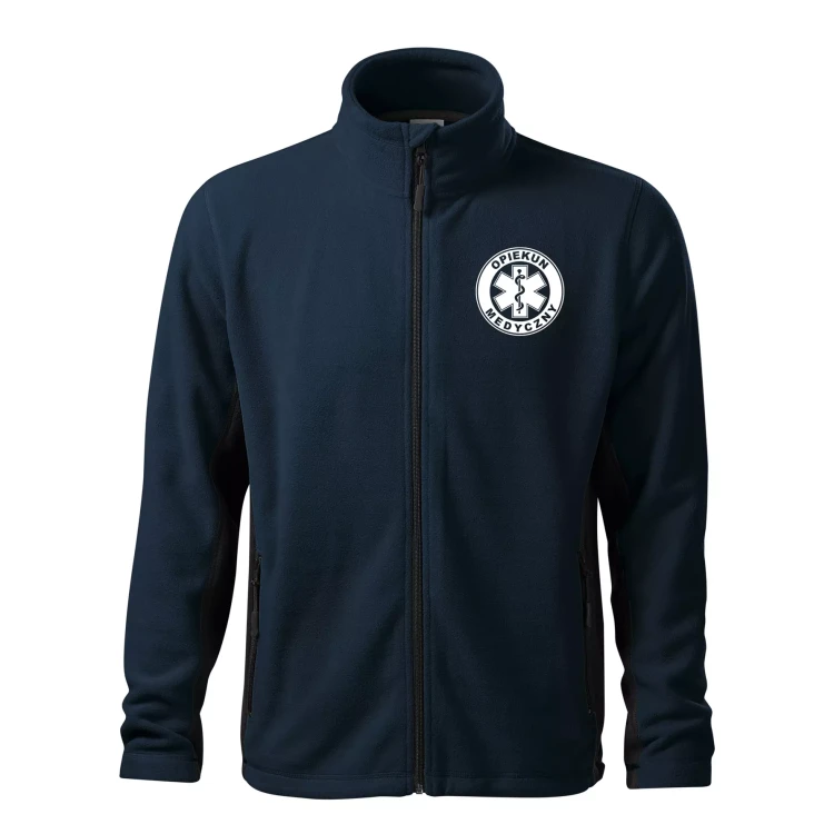 Polar męski z logo na sercu i plecach z haftem OPIEKUN MEDYCZNY 220 gm² Frosty 527 polar męski WSZYSTKIE KOLORY (4).webp