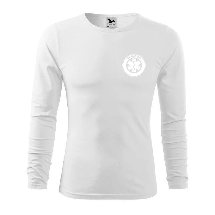 Koszulka męska z długim rękawem Fit-T LS 119 160gm² z nadrukiem OPIEKUN na sercu i plecach WSZYSTKIE KOLORY (9).webp