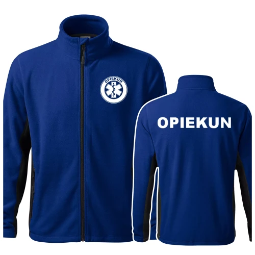 Polar męski z logo na sercu i plecach z haftem OPIEKUN 220 gm² Frosty 527 polar męski WSZYSTKIE KOLORY (1).webp