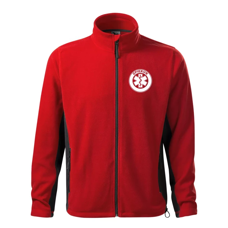 Polar męski z logo na sercu i plecach z haftem OPIEKUN 220 gm² Frosty 527 polar męski WSZYSTKIE KOLORY (2).webp