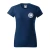 Koszulka damska BASIC 134 medyczna z krótkim rękawem z logo na sercu i plecach z nadrukiem RATOWNICTWO MEDYCZNE logo 160 gm² koszulka krótki rękaw WS (36).webp