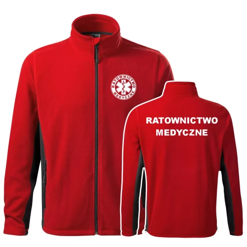 Polar męski z logo na sercu i plecach z haftem RATOWNICTWO MEDYCZNE 220 gm² Frosty 527 polar męski WSZYSTKIE KOLORY (6).webp