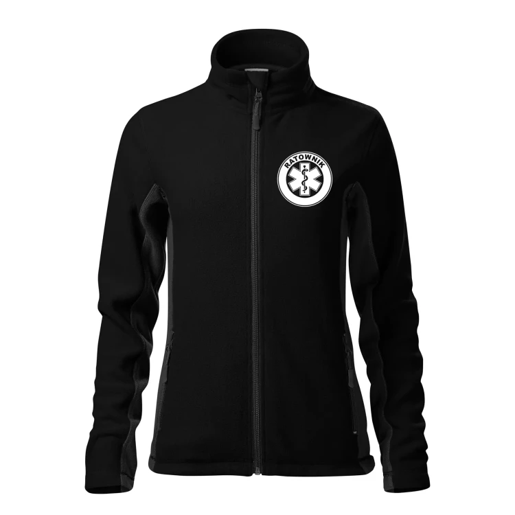Polar damski z logo na sercu i plecach z haftem RATOWNIK Frosty 528 220 gm² polar damski WSZYSTKIE KOLORY  (2).webp