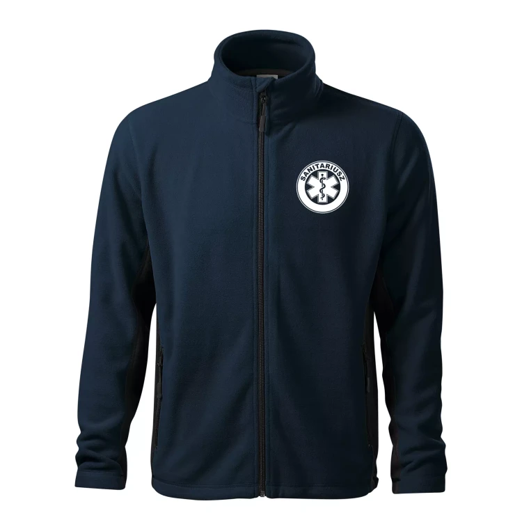 Polar męski z logo na sercu i plecach z haftem SANITARIUSZ 220 gm² Frosty 527 polar męski WSZYSTKIE KOLORY (4).webp