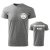 Koszulka z krótkim rękawem z logo na sercu i plecach męska z nadrukiem TECHNIK RTG 160g BASIC 129 koszulka krótki rękaw WSZYSTKIE KOLORY  (39).webp