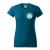 Koszulka damska BASIC 134 medyczna z krótkim rękawem z logo na sercu i plecach z nadrukiem TECHNIK RTG logo 160 gm² koszulka krótki rękaw WSZYSTKIE KOLORY (10).webp